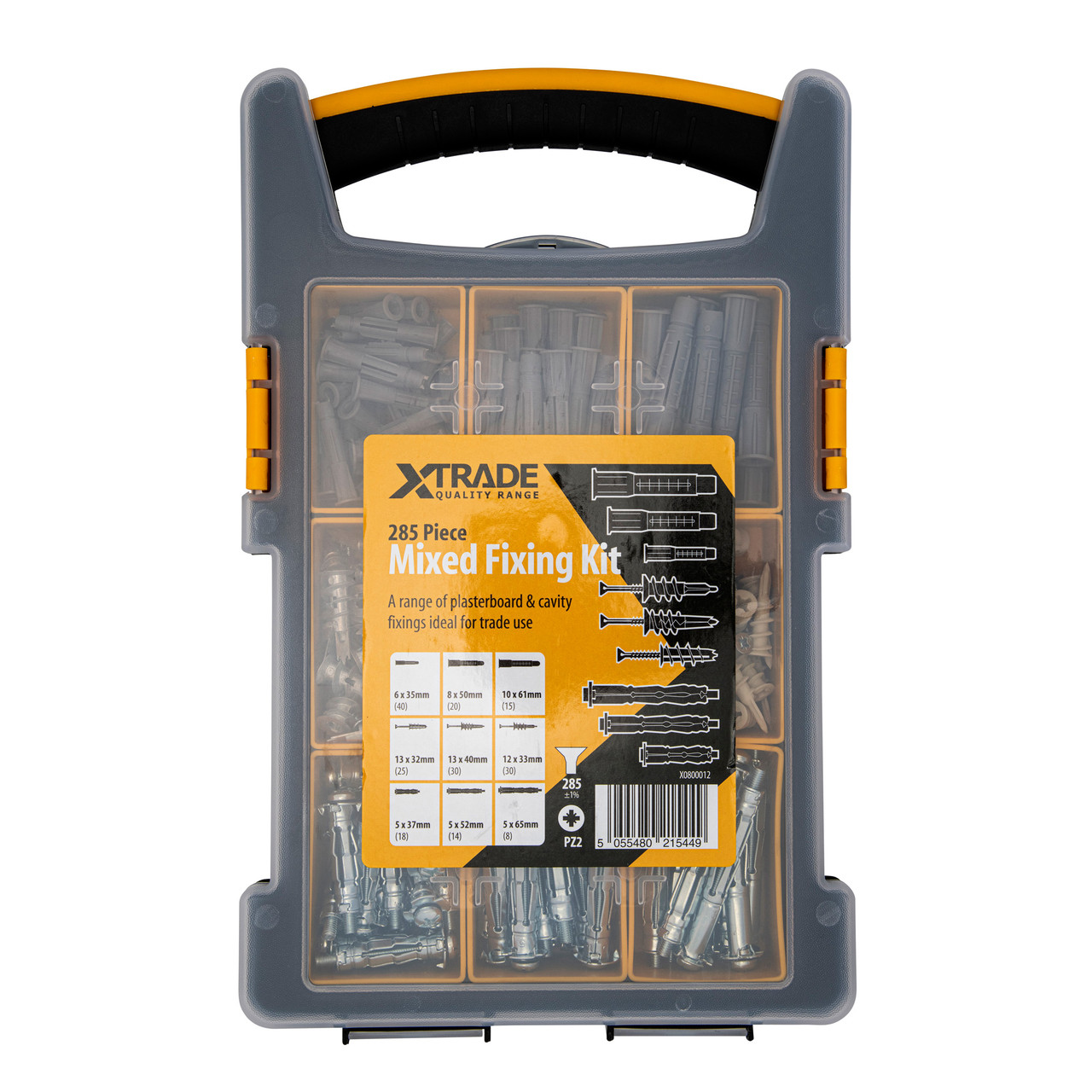 Xtrade X0800012 PZ2 Fixing Kit 285 Piece