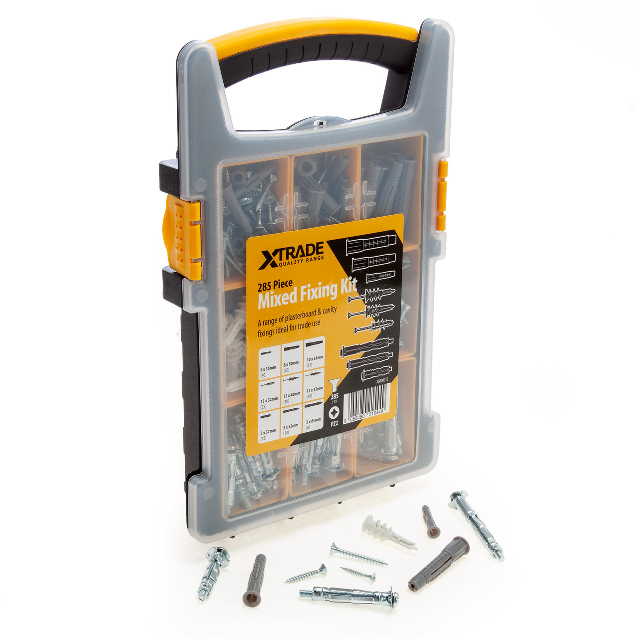 Xtrade X0800012 PZ2 Fixing Kit 285 Piece