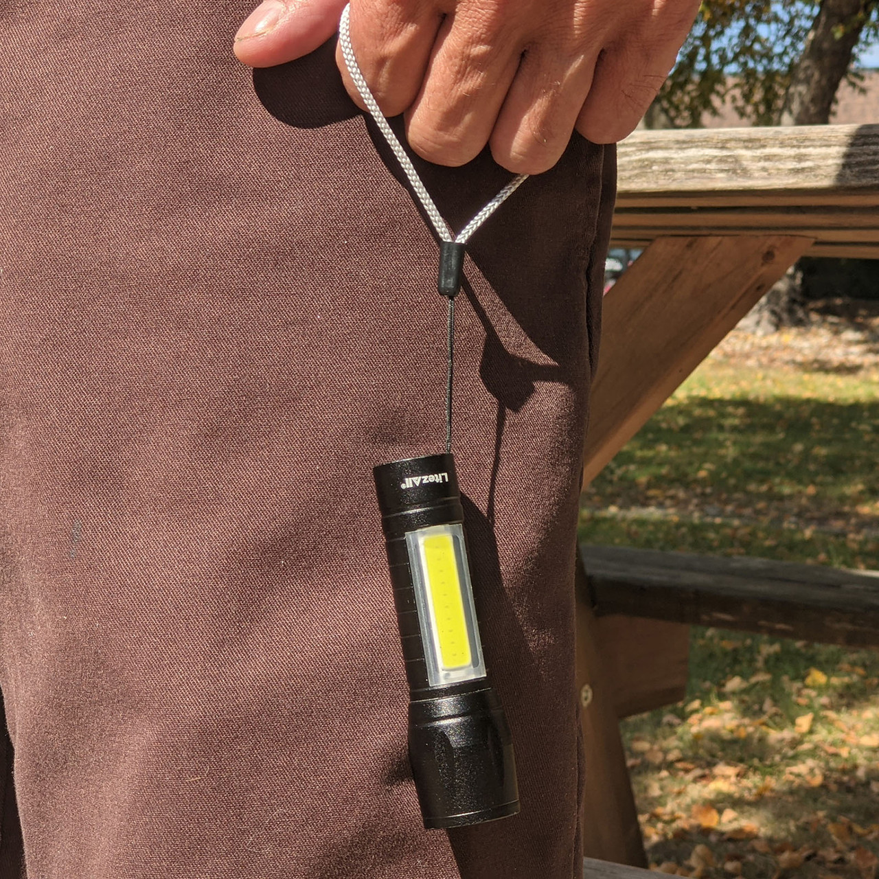 Litezall LARCHFL824 Mini Rechargeable Torch and Task Light 120 Lumens