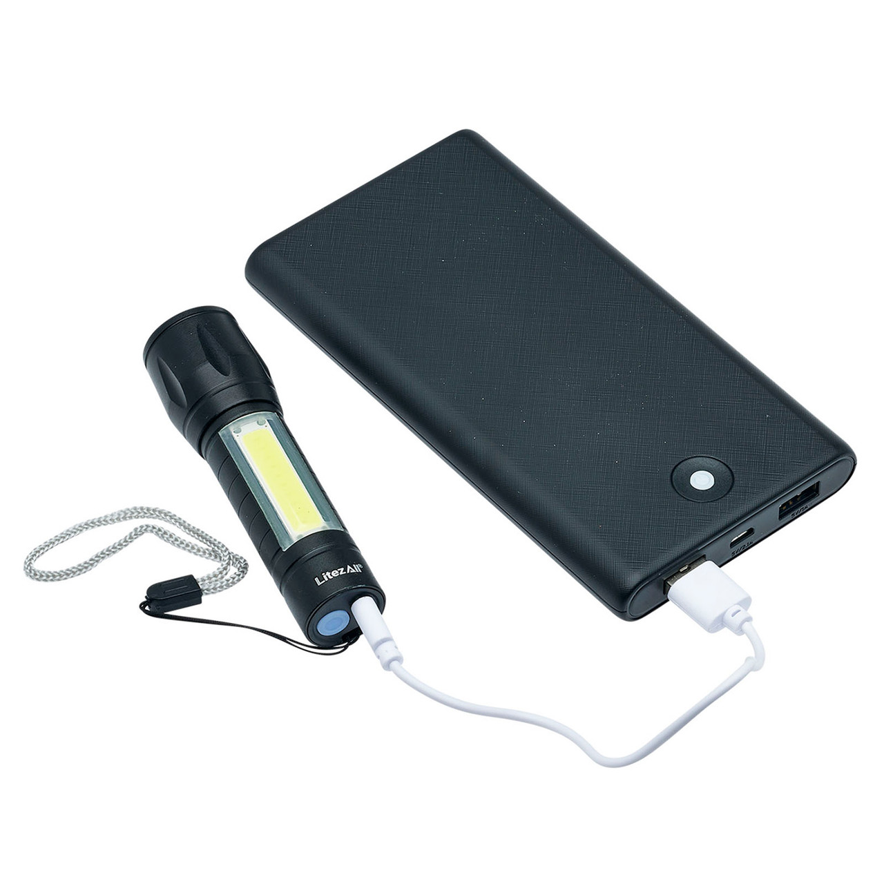 Litezall LARCHFL824 Mini Rechargeable Torch and Task Light 120 Lumens