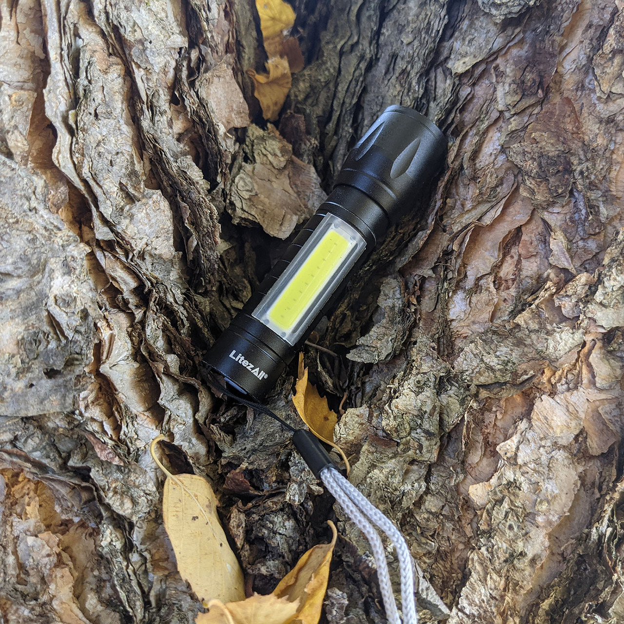 Litezall LARCHFL824 Mini Rechargeable Torch and Task Light 120 Lumens