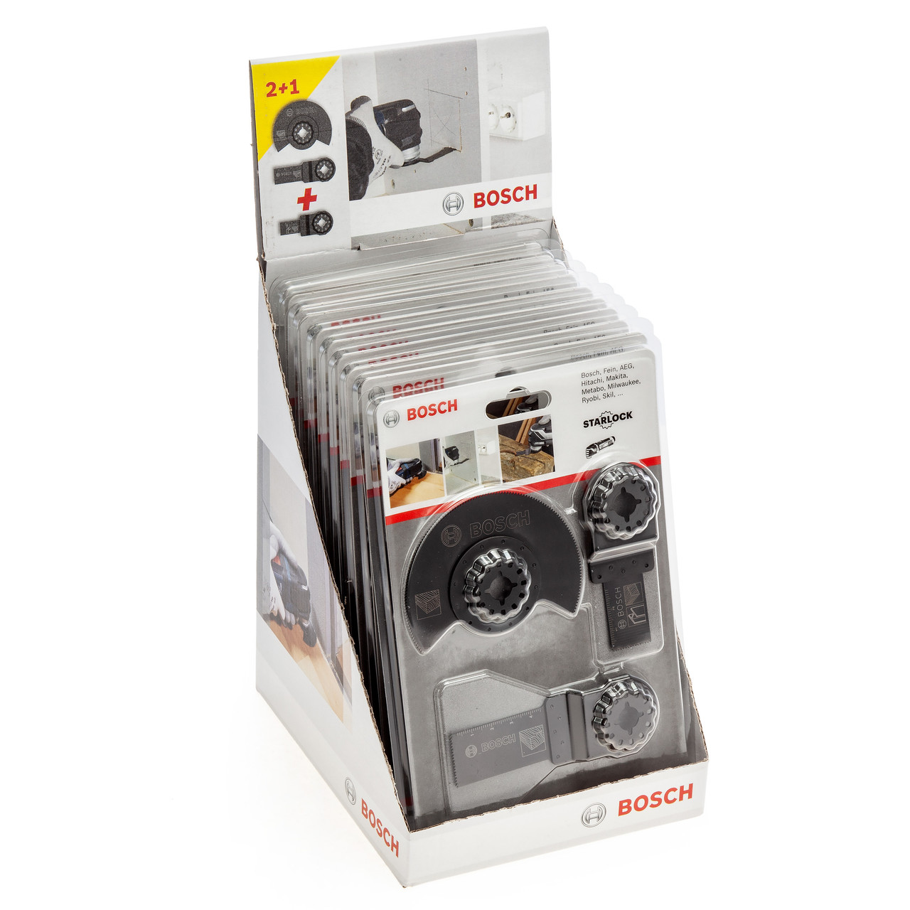 Bosch 2608662343 Basic Multi-Tool Blade Set for Wood