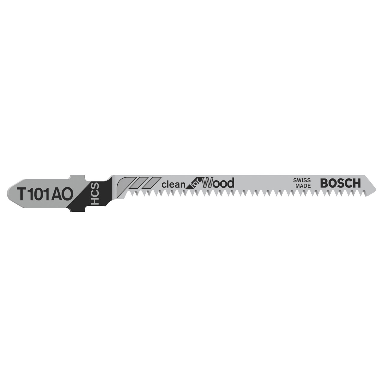 Bosch T101AO 83mm Jigsaw Blade for Wood with 5 Blades