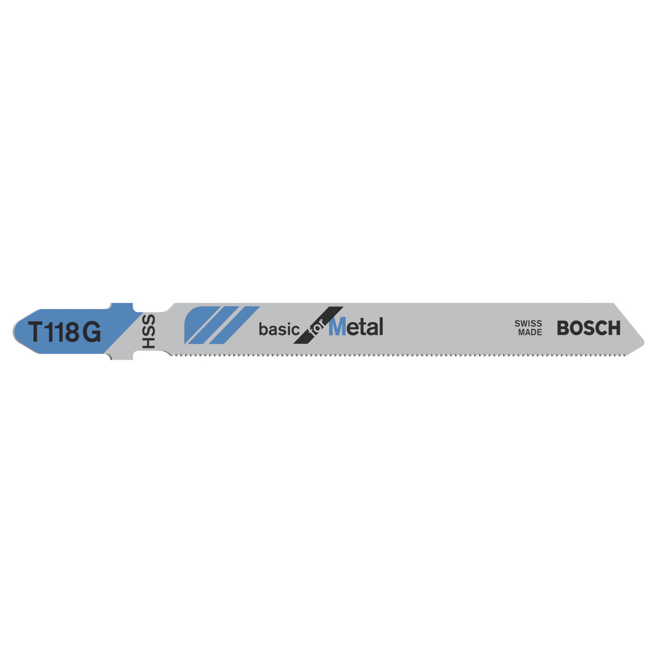 Bosch T118G 92mm Jigsaw Blade for Metal (Pack of 5)