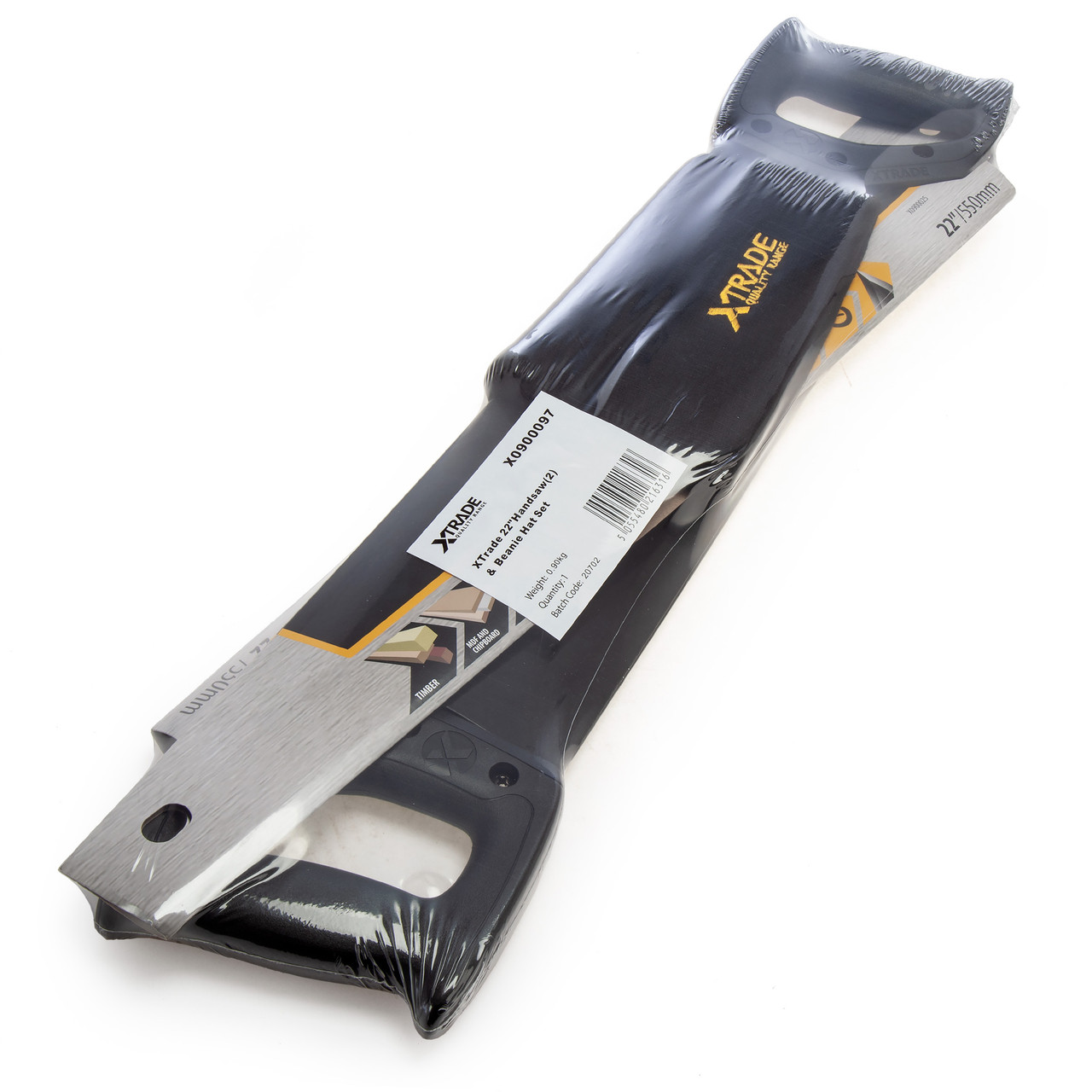 Xtrade X0900097 Hand Saw 22in with 2 × Hand Saws and 1 × Beanie Hat