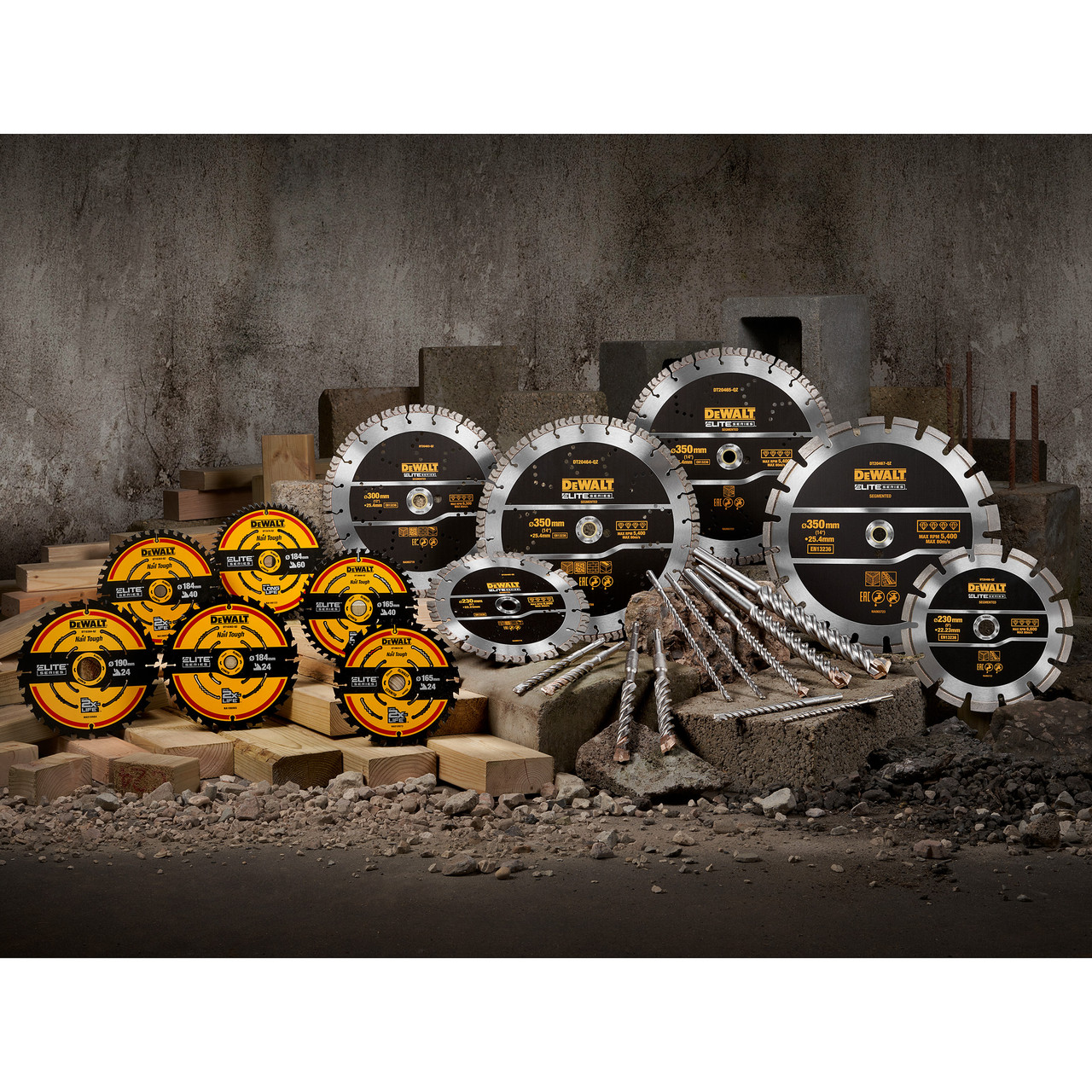 Dewalt DT10303QZ ELITE Series 184 × 16mm 40T Circular Saw Blade