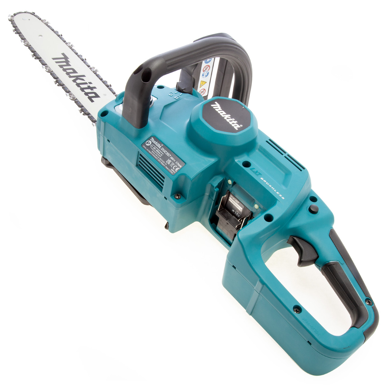 Makita DUC357Z 18V LXT Brushless Rear Handle Chainsaw 35cm Body Only
