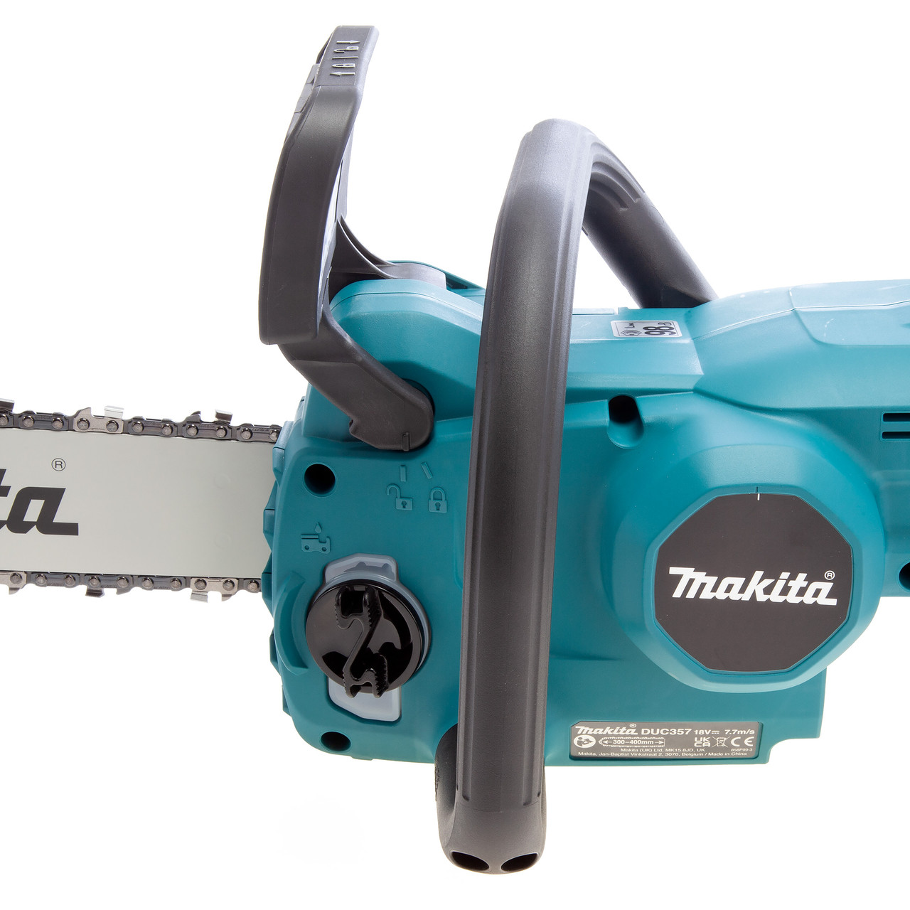 Makita DUC357Z 18V LXT Brushless Rear Handle Chainsaw 35cm Body Only
