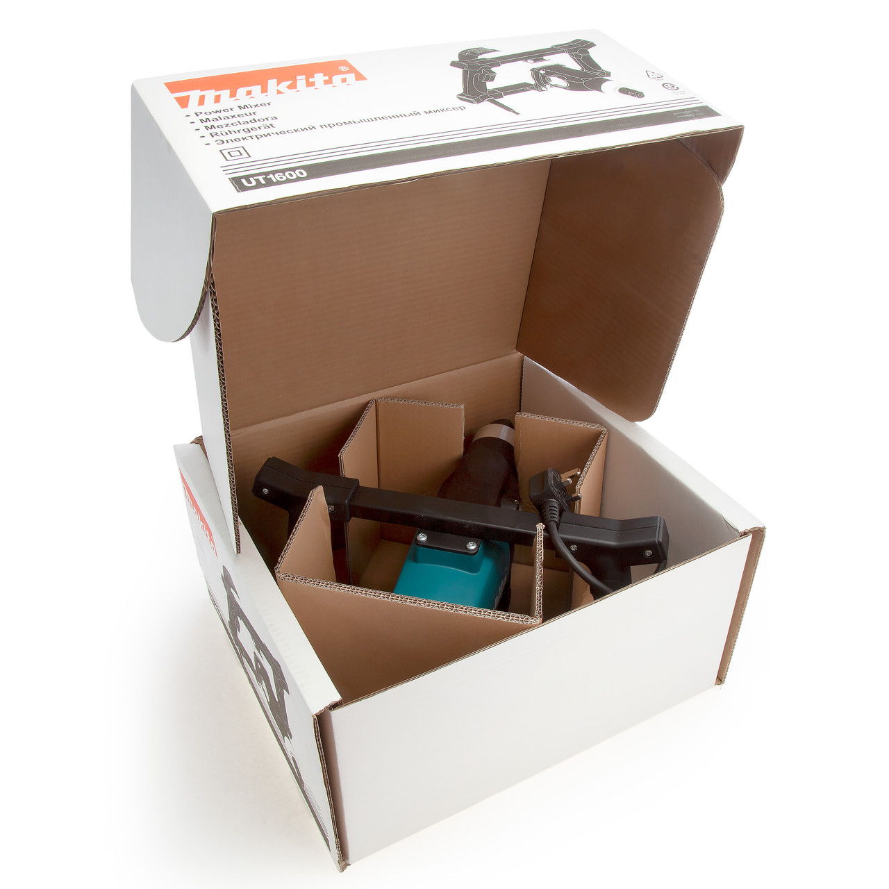 Makita UT1600 240V 1800W Paddle Mixer 180mm