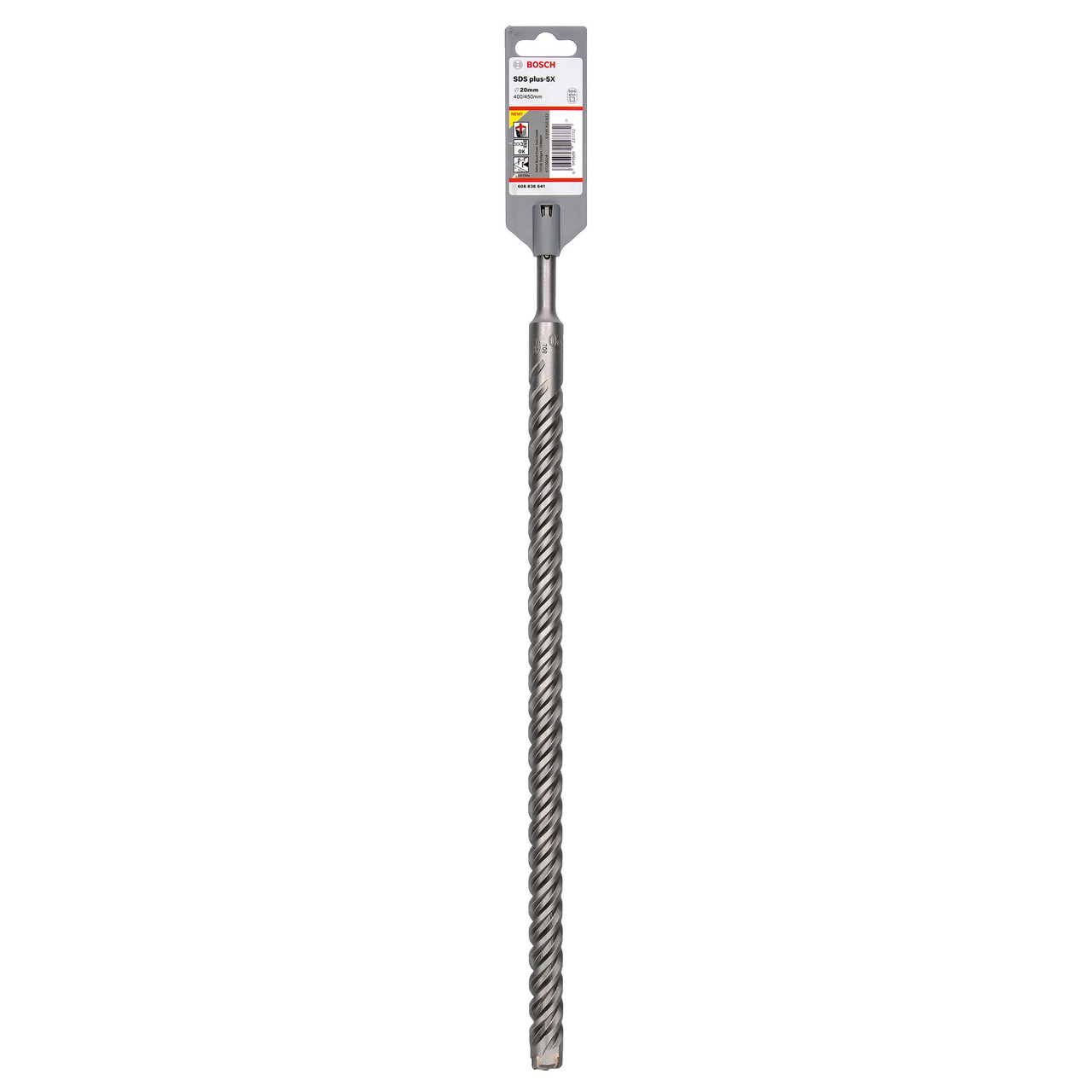 Bosch 2608836641 SDS plus-5X Hammer Drill Bit 20 × 400mm