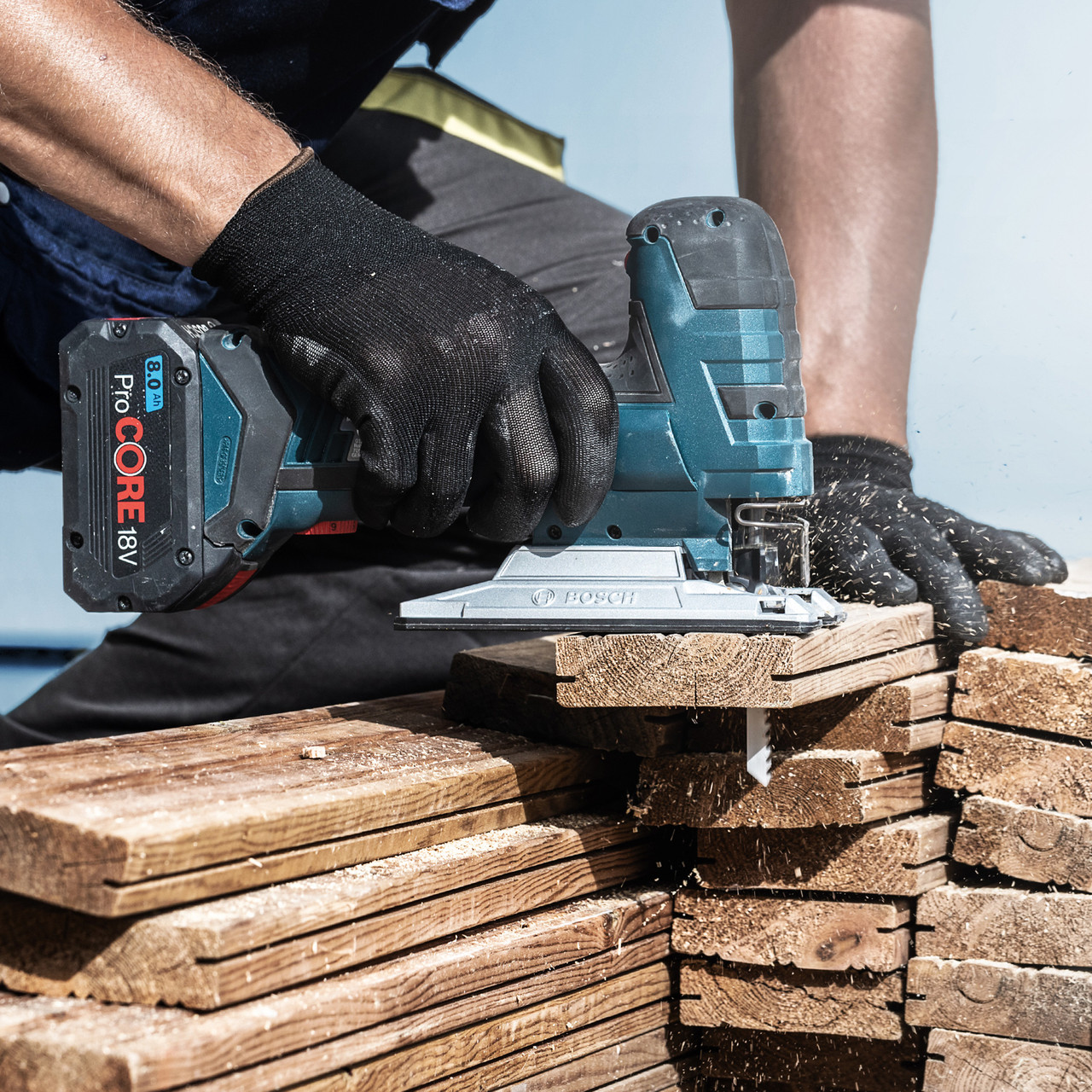 Bosch T144D 100mm Jigsaw Blade for Wood (Pack of 5)