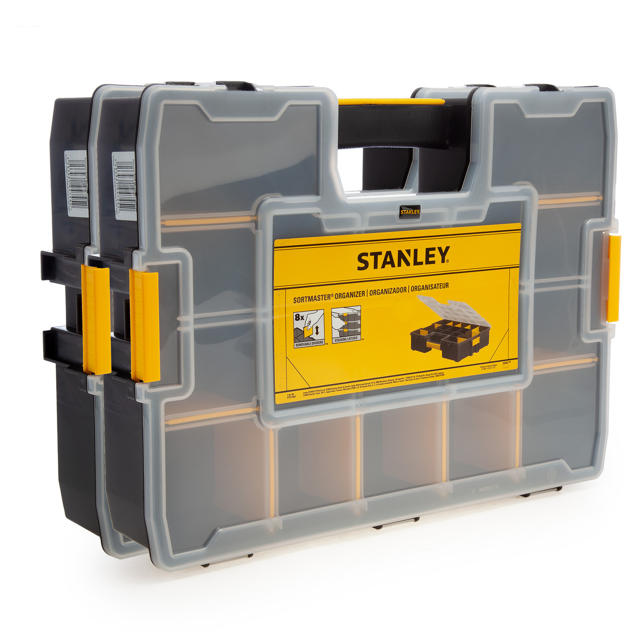 Stanley 1-95-839 Sortmaster Organiser Twin Pack