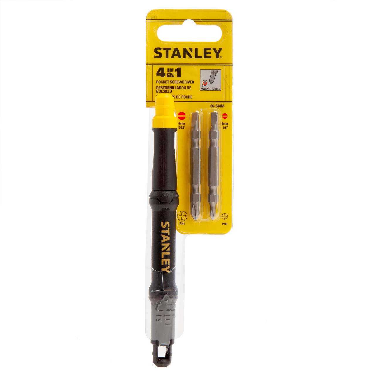 Stanley 66344M 4-in-1 Pocket Screwdriver