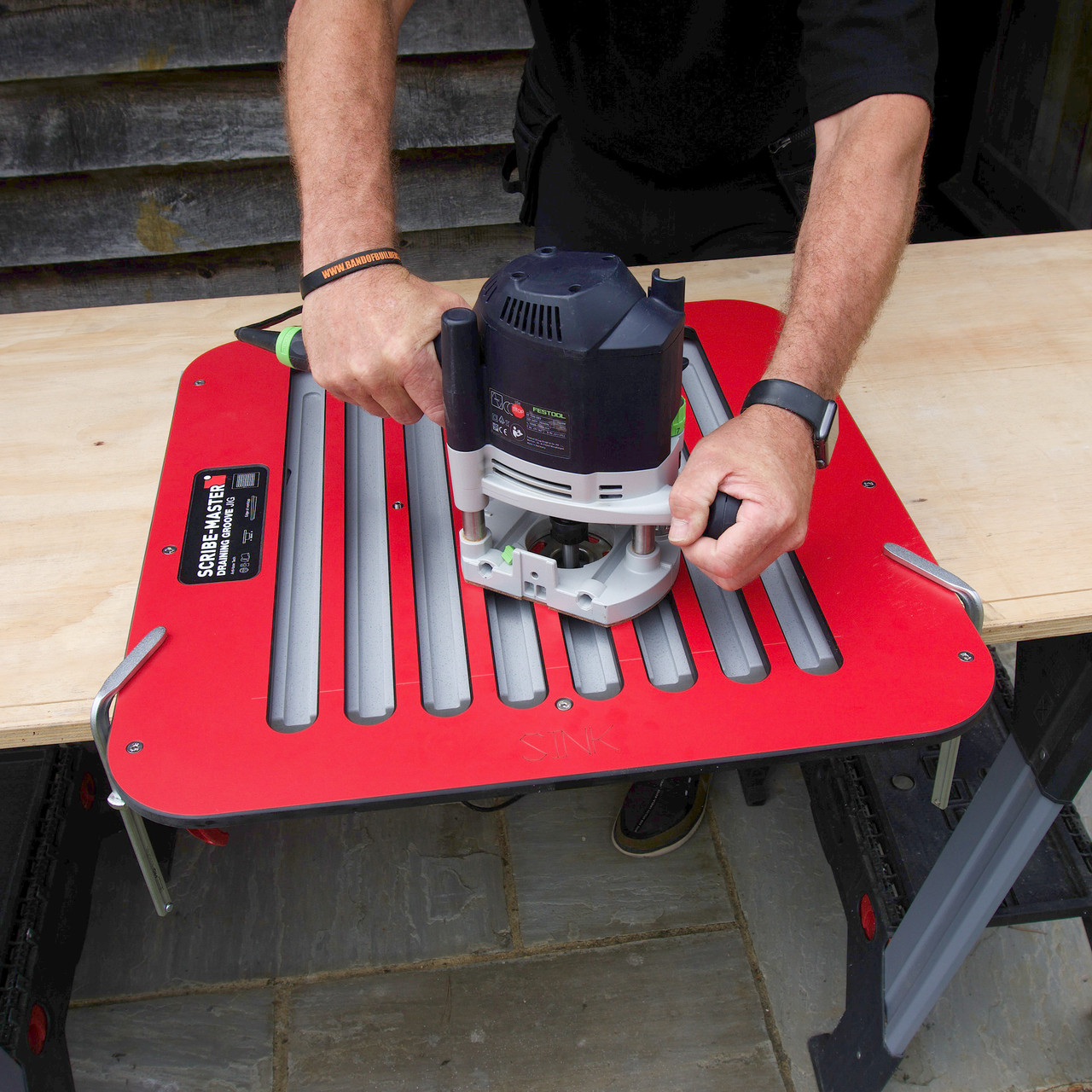 Scribe-Master DGJIG Draining Groove Jig