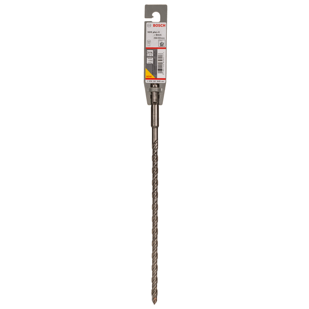 Bosch 2608587849 SDS plus-5 Masonry Drill Bit 9 × 200mm