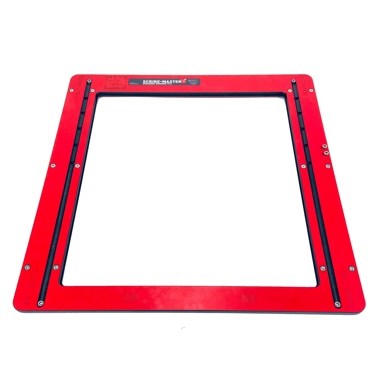 Scribe-Master DGPRO1 Draining Groove PRO Jig with Straight Slot/Straight Fan Template