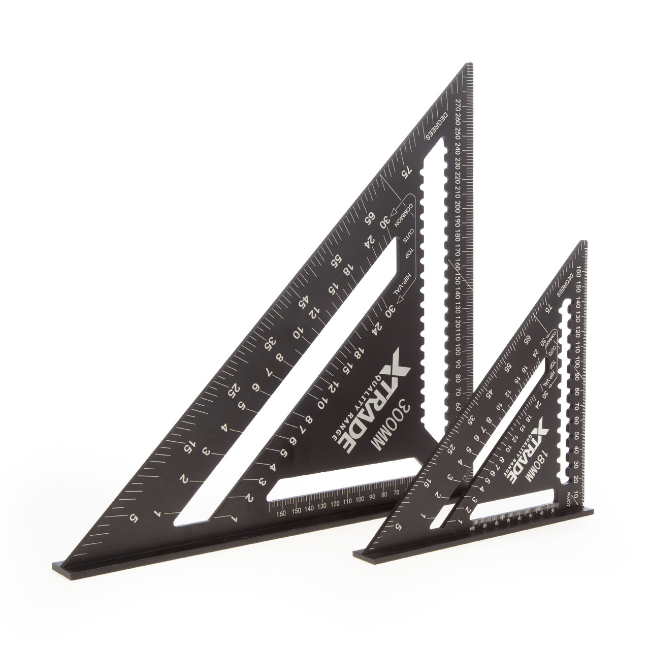 Xtrade X0900180 Rafter Square Set 7” + 12”