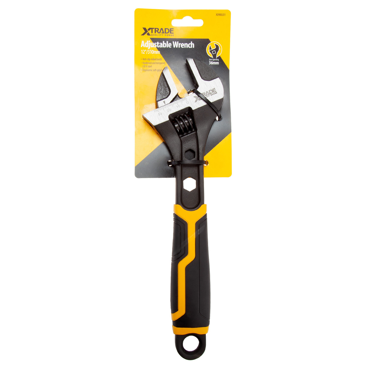Xtrade X0900201 12” Adjustable Wrench