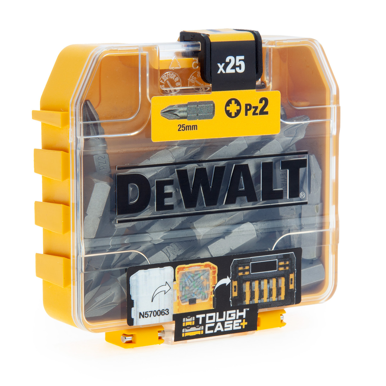 Dewalt DT71521 PZ2 × 25mm Screwdriver Bit (Pack of 25)