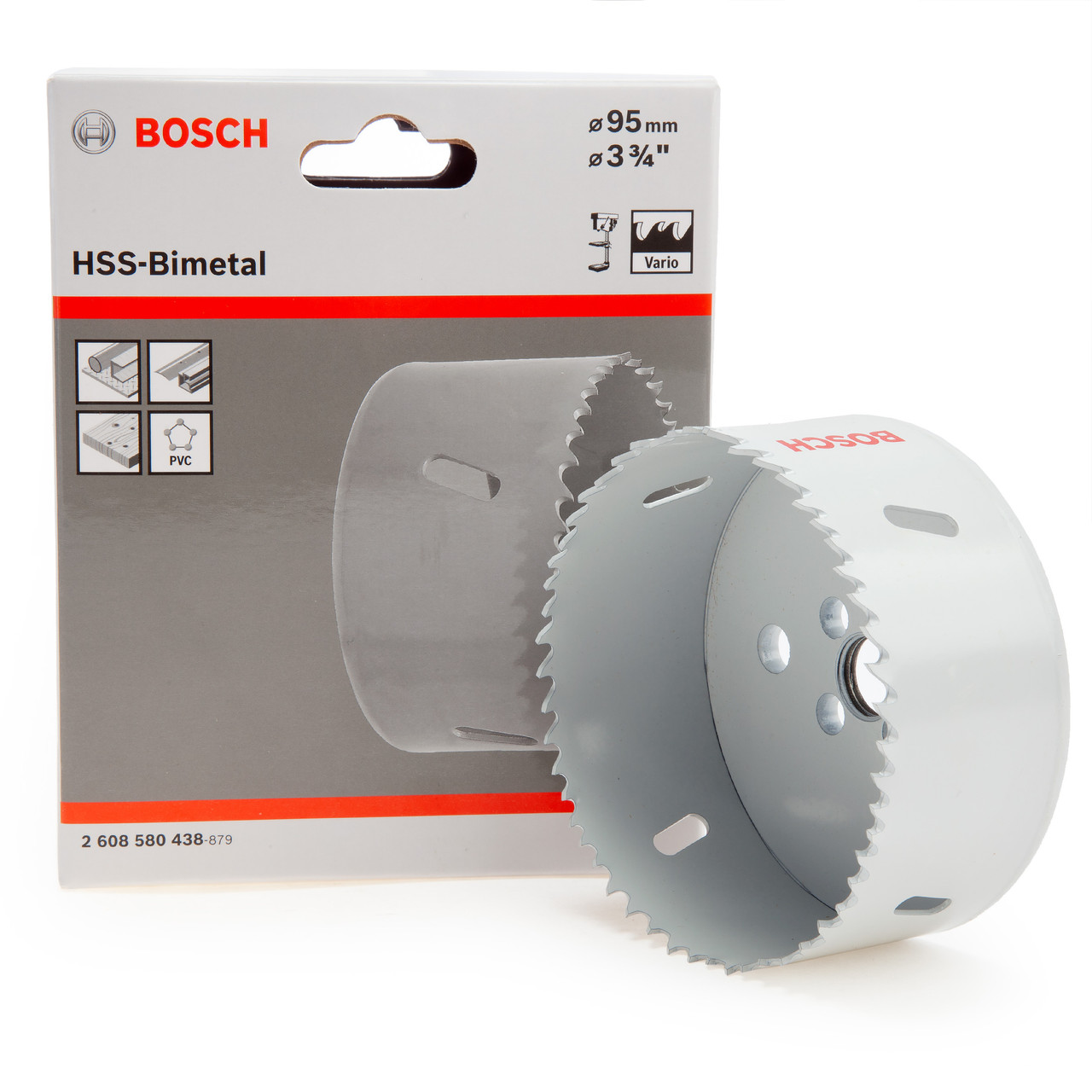 Bosch 2608580438 HSS Bi-Metal Hole Saw 95mm