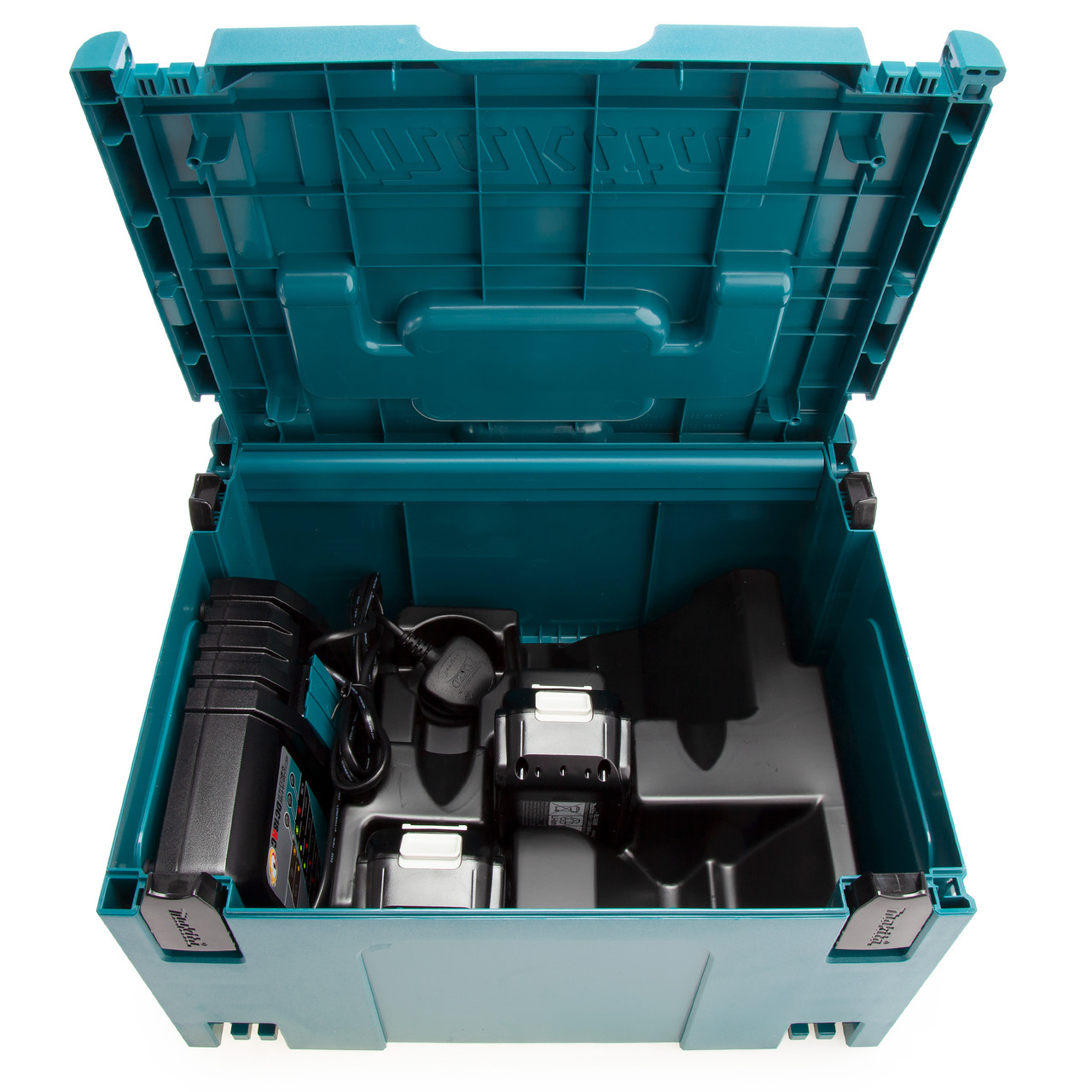 Makita 00004 with 2 × 5.0Ah Batteries, Charger & Makpac Type 3 Case