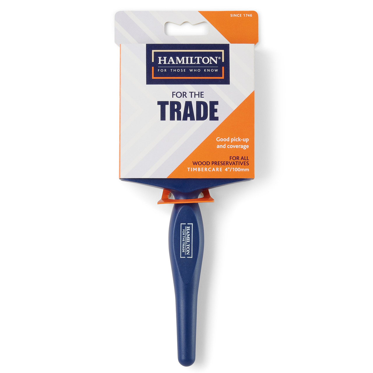 Hamilton 320060140 For The Trade Timbercare Brush 4"