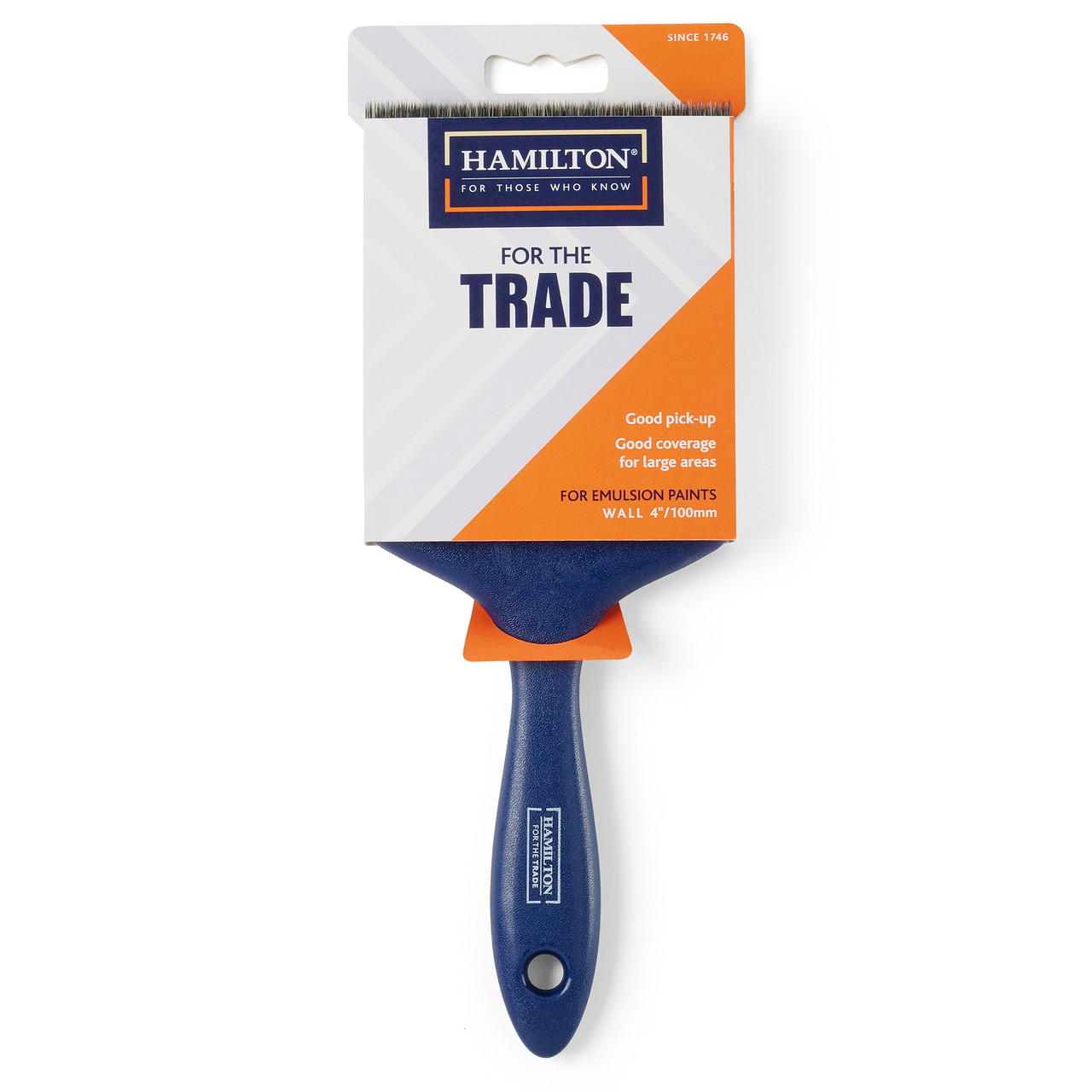 Hamilton 322020140 4" Trade Emulsion Wall Brush