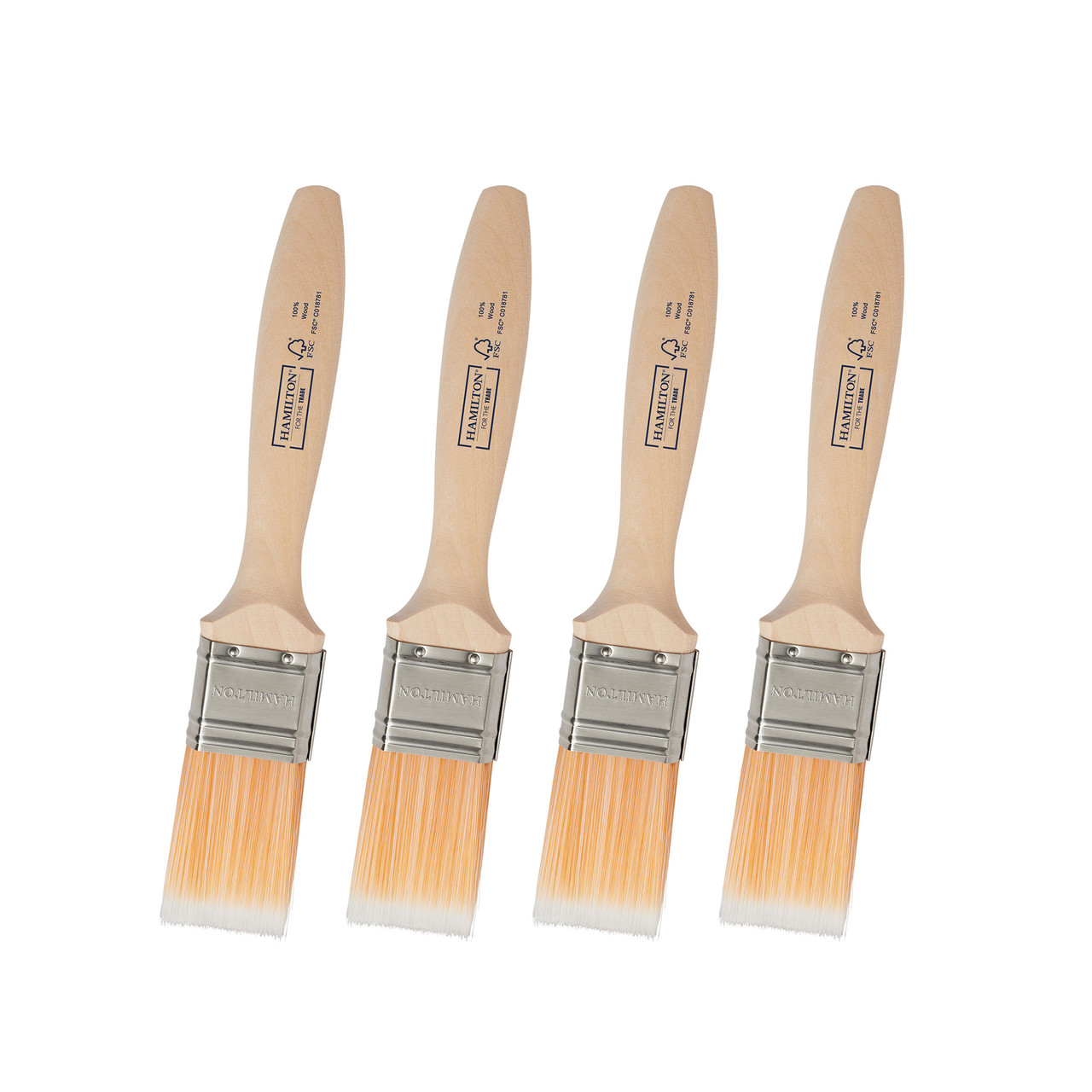 Hamilton 310010415 For The Trade Fine Tip Flat Brush 1.5"