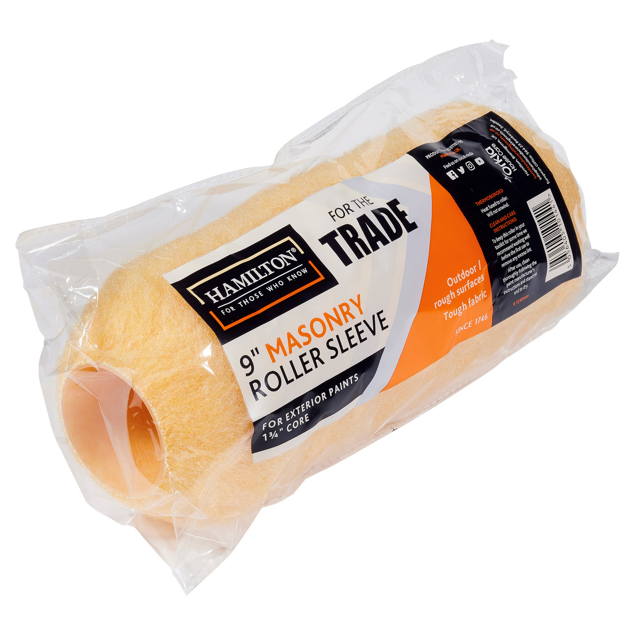 Hamilton 353110190 For The Trade Masonry Roller Sleeve 9”