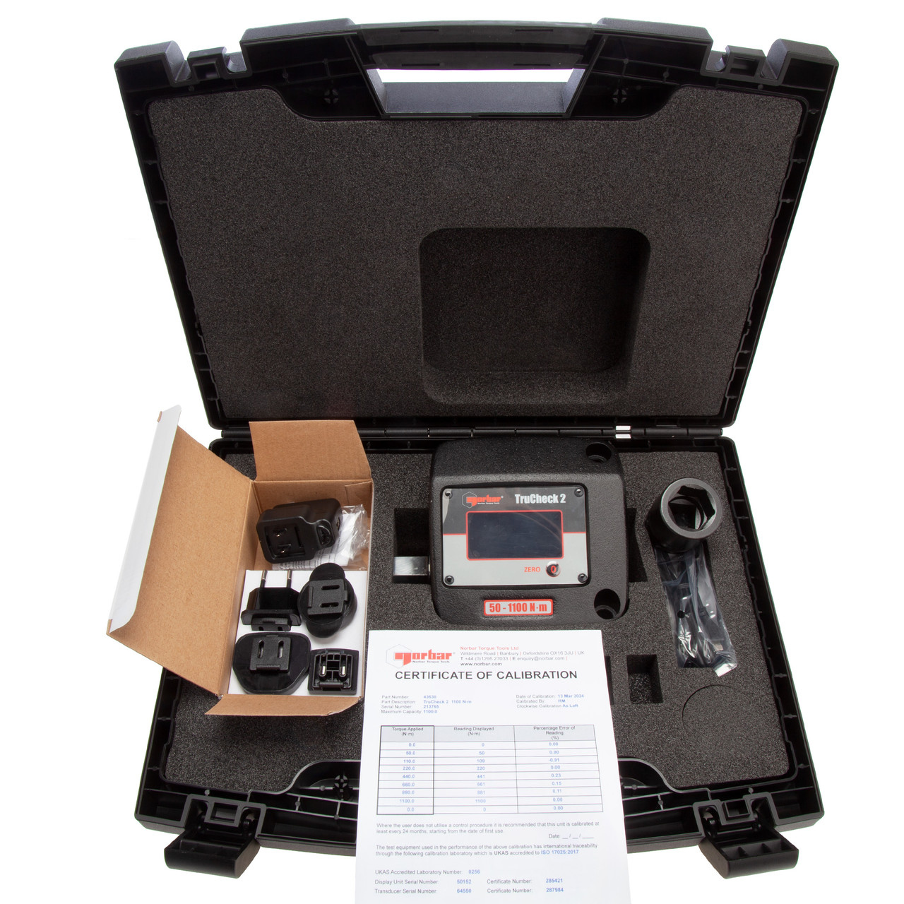 Norbar 43530 Torque Wrench Checker 50-1100 N·m