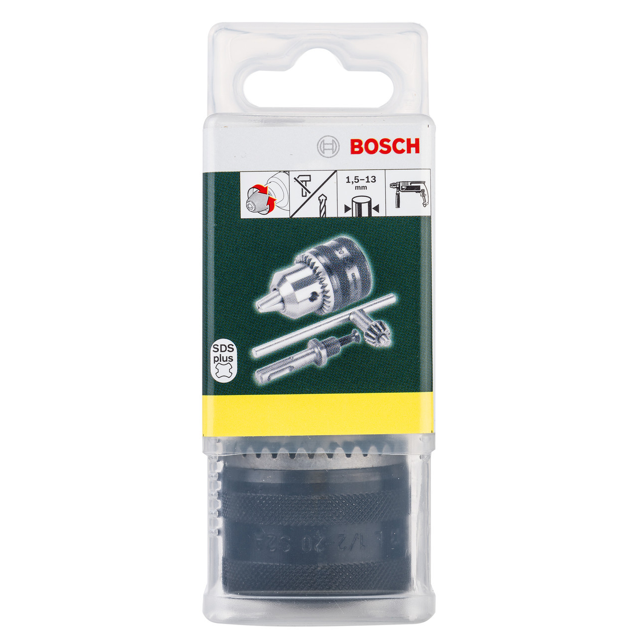 Bosch 2607000982 SDS+ Adapter with Drill Chuck (1.5-13mm)