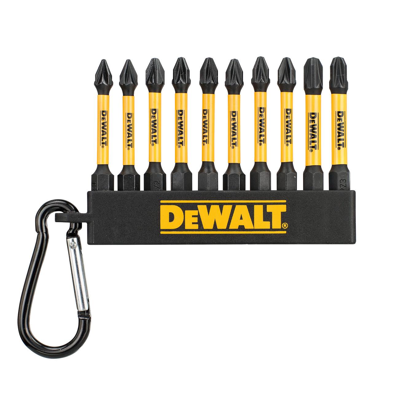 Dewalt DT7276QZ 57mm Pozidriv Screwdriver Bit Set 10 Piece