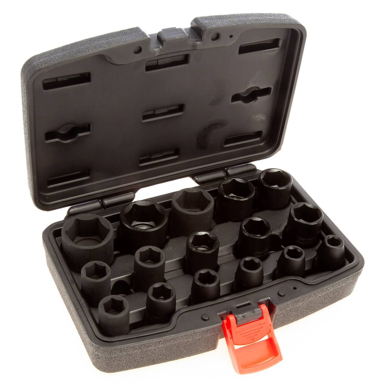 Sealey AK5624M 1/2in Square Drive Metric Impact Socket Set 16 Piece