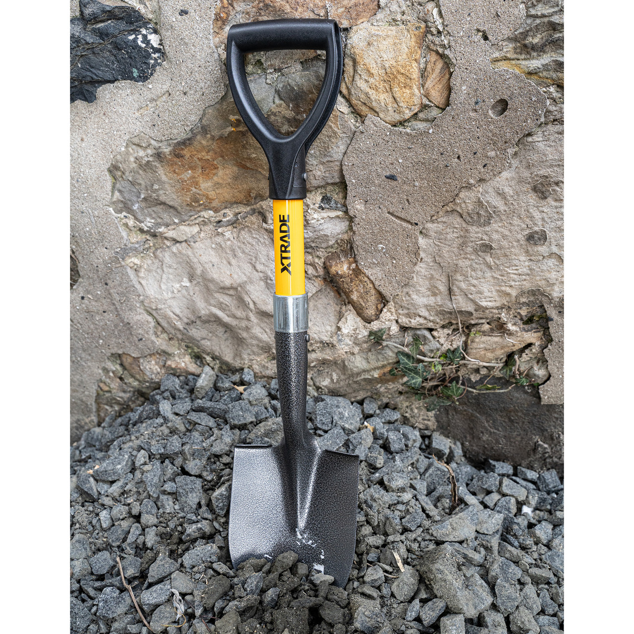 Xtrade X1300001 Round Point Micro Shovel