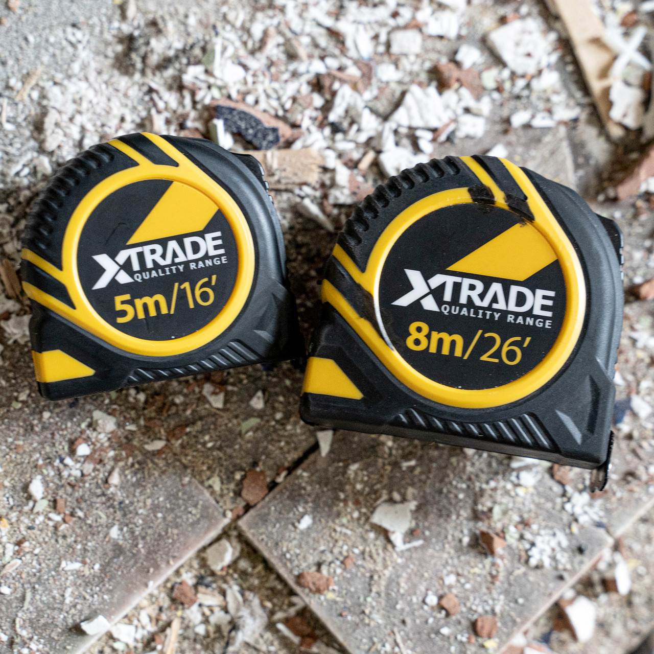 Xtrade X0900028 Tape Measure Set 5m + 8m