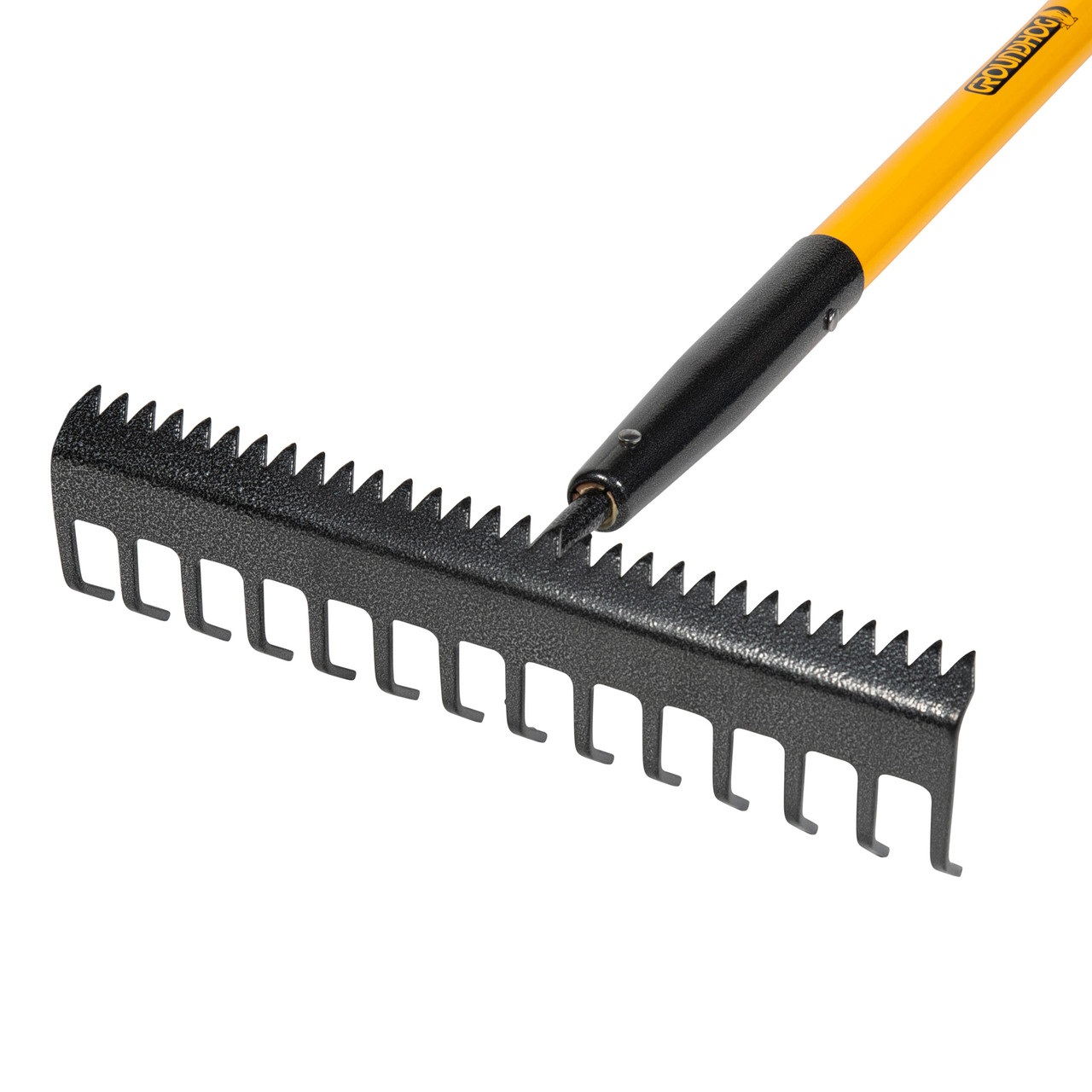 Groundhog G13000146 14" Sharp Edge Soil Rake