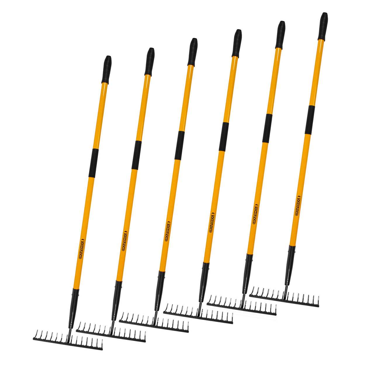 Groundhog G13000146 14" Sharp Edge Soil Rake