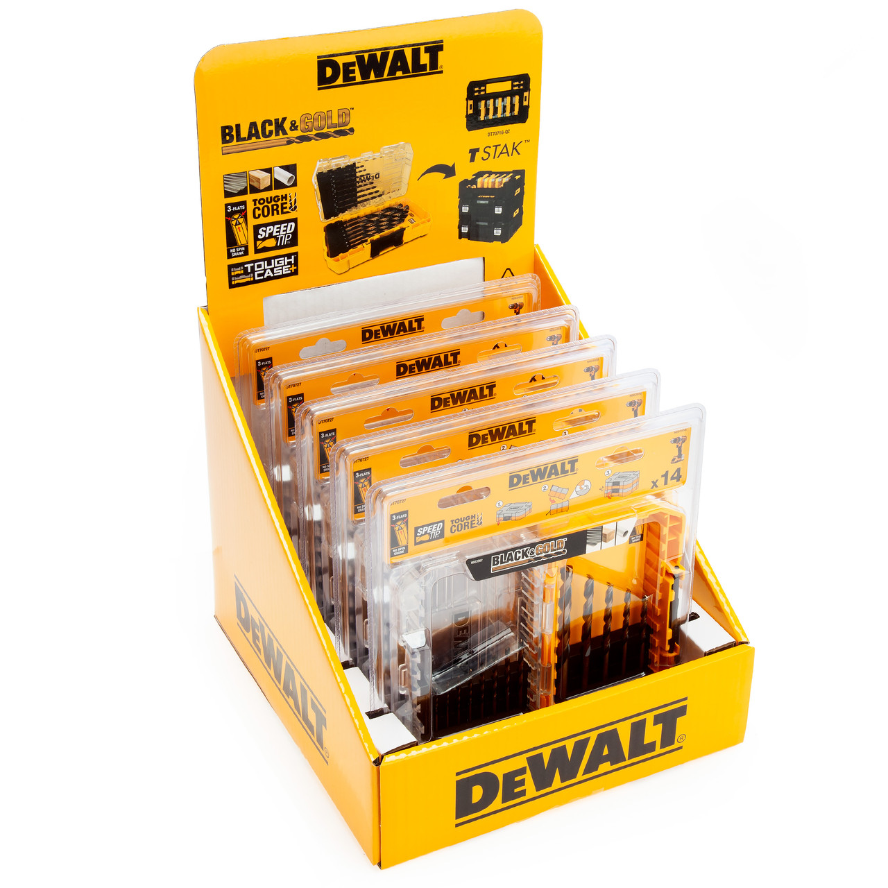 Dewalt DT70727QZ 14 Piece HSS Drill Bit Set