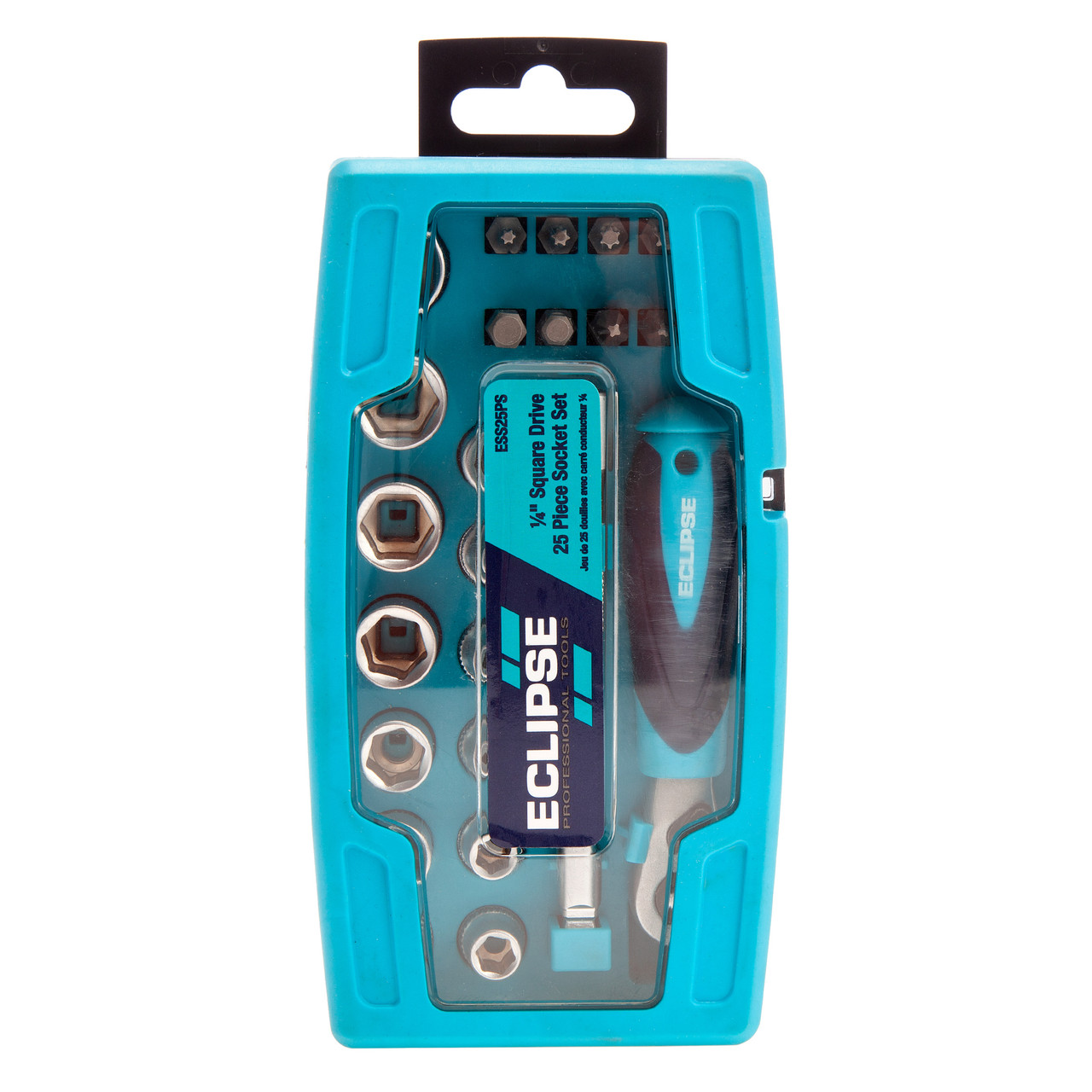 Eclipse ESS25PS 1/4" Square Drive Socket Set 25 Piece