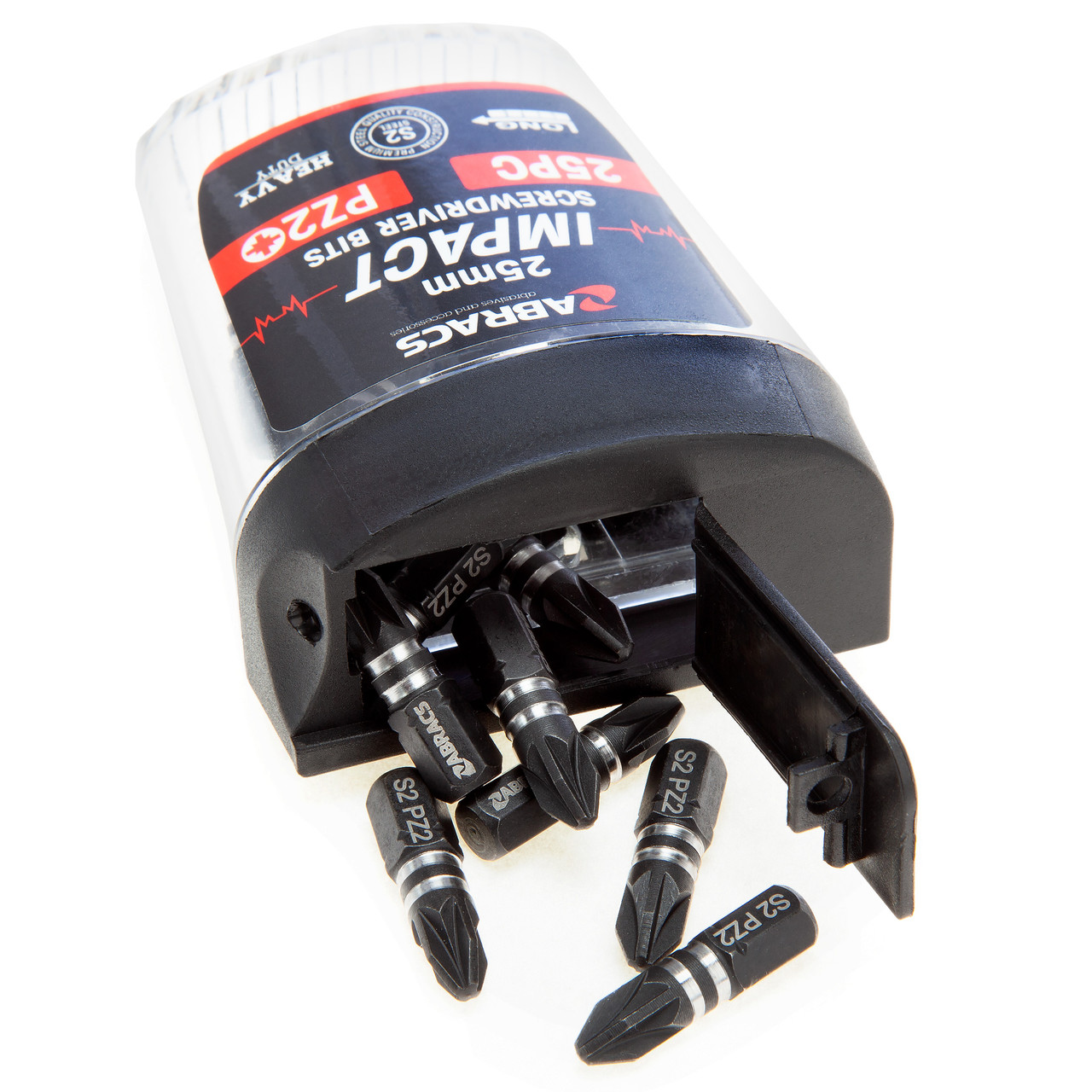 Abracs IPZ22525 Expert Impact Screwdriver Bit PZ2 × 25mm (Pack of 25)