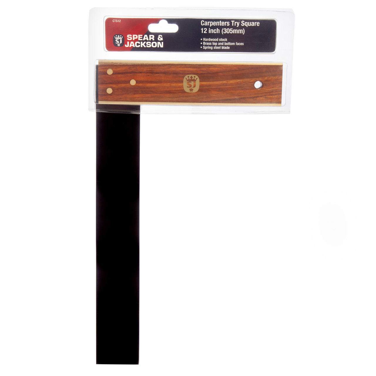 Spear & Jackson CTS12 12" Carpenter's Try Square