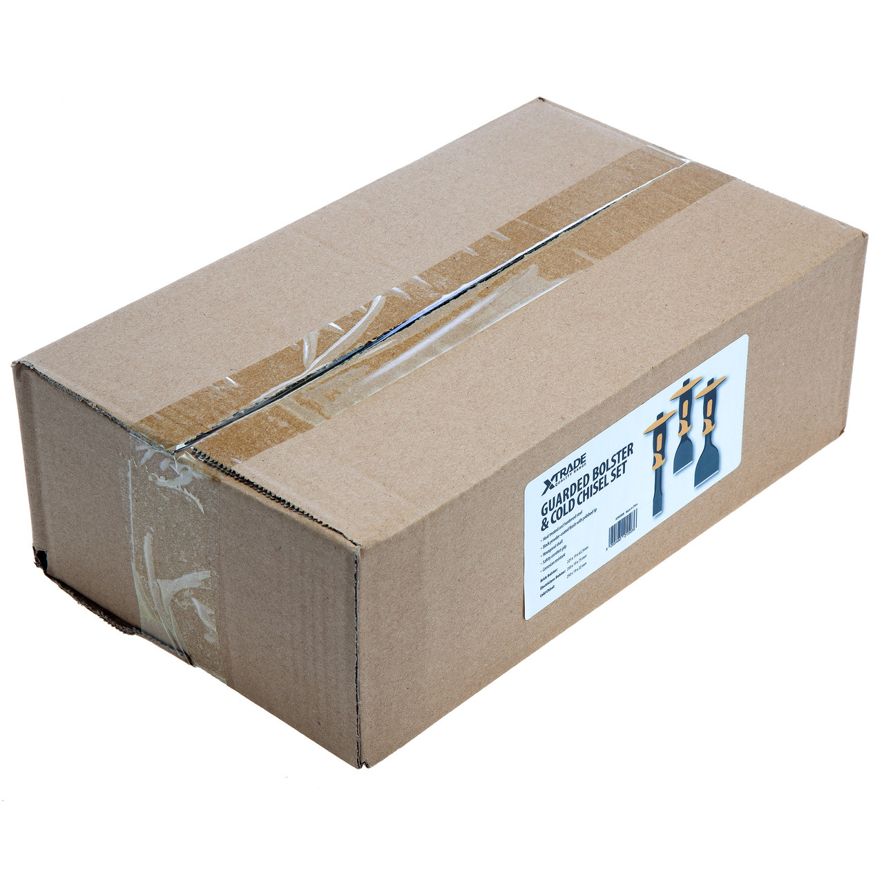 Xtrade X0900008 Guarded Bolster & Cold Chisel Set