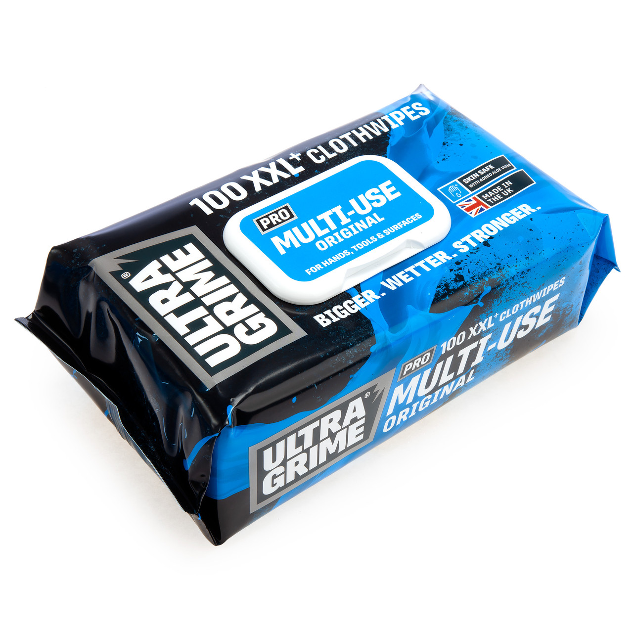 Ultragrime MULTIUSE59006 Multiuse XXL+ Clothwipes 100 Pack