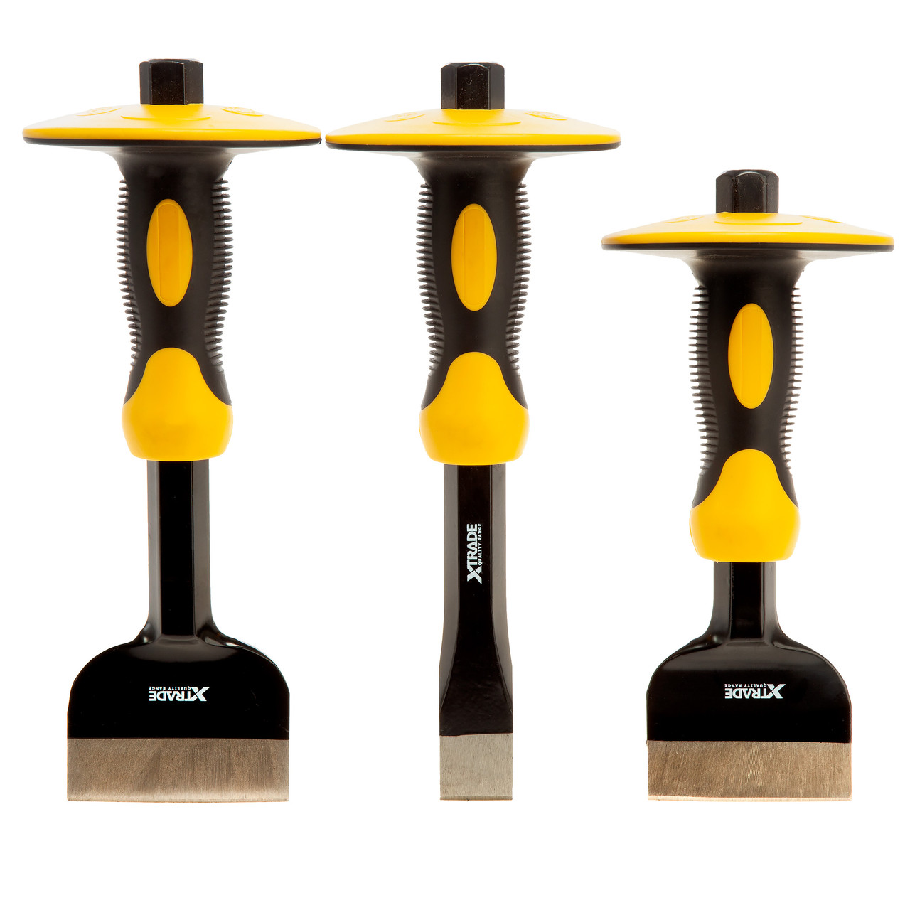 Xtrade X0900148 Guarded Bolster and Cold Chisel Set