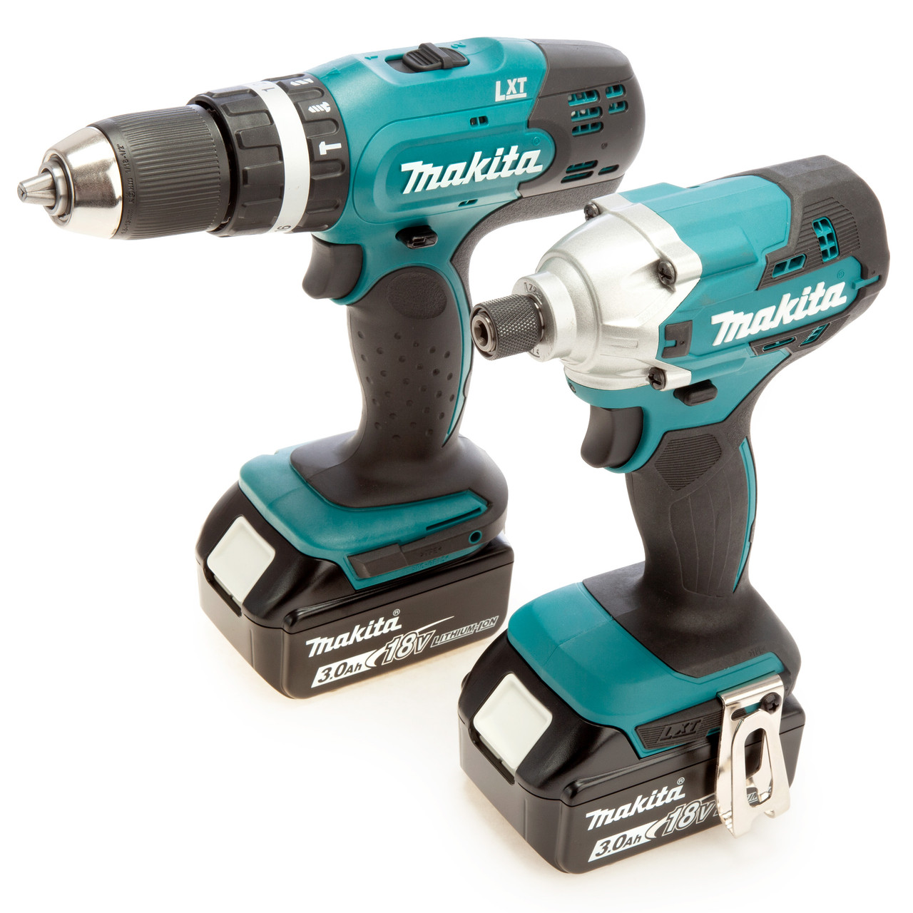 Makita DLX2336S 18V Combi Drill & Impact Driver Twin Pack with 2 × 3.0Ah Batteries