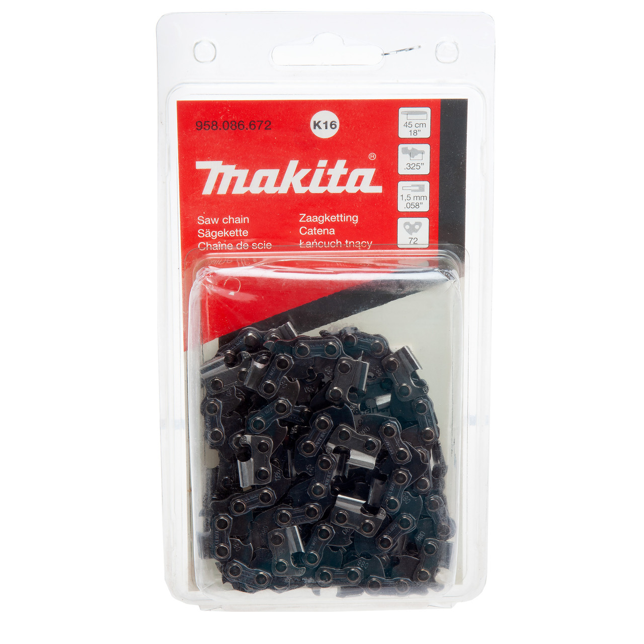 Makita 958086672 18" Chainsaw Chain