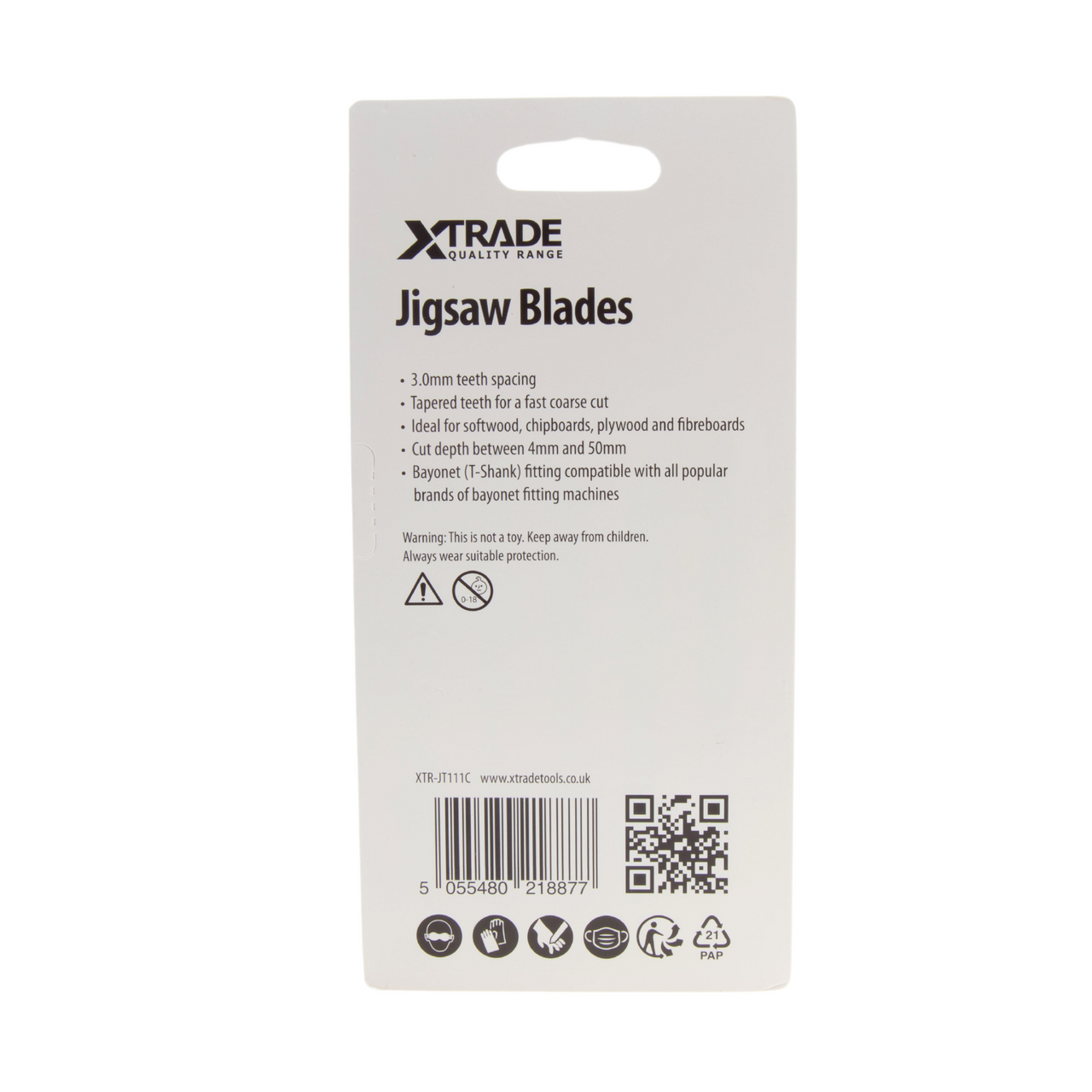 Xtrade JT111C Basic for Wood Jigsaw Blades