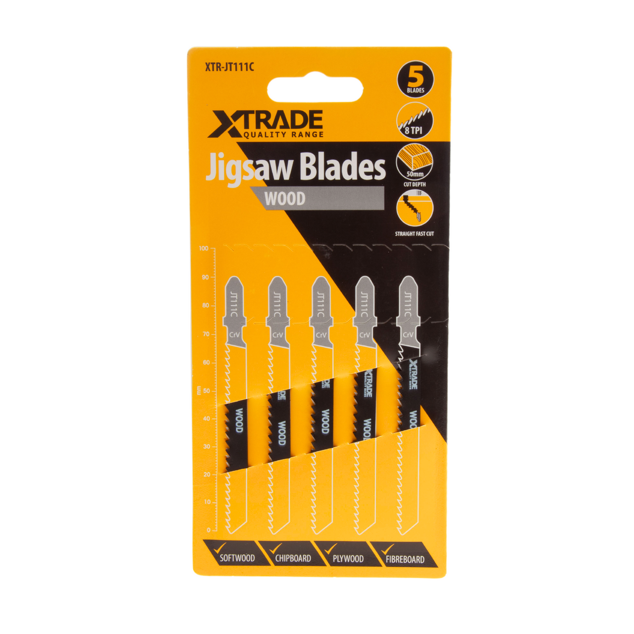 Xtrade JT111C Basic for Wood Jigsaw Blades