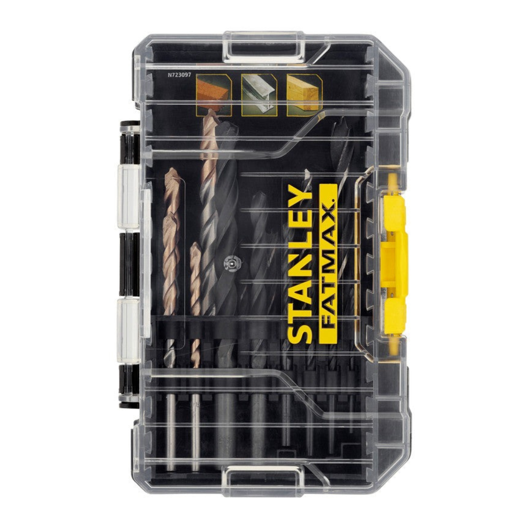 Stanley STA88561XJ FatMax Mixed Drill Bit Set 14 Piece