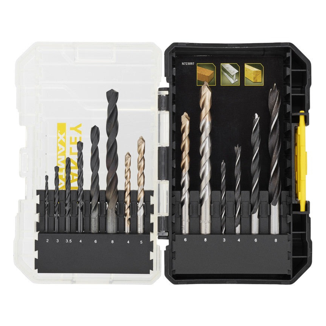 Stanley STA88561XJ FatMax Mixed Drill Bit Set 14 Piece
